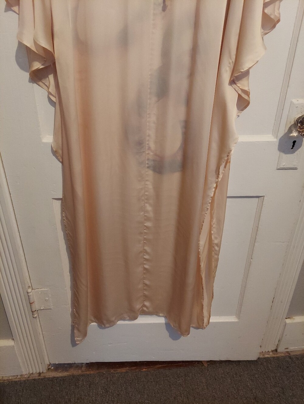Jen Rossi Galleon Kaftan Dress Womens Medium/Large Daylight Charmer Resort $209 - Picture 7 of 11